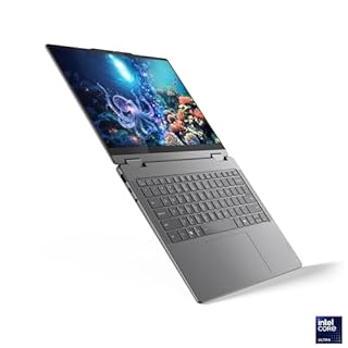 Lenovo Yoga 7 2-en-1 14ILL10 - Ordinateur Portable Copilot + 14'' WUXGA OLED Tactile (Intel Ultra 5 226V, RAM 16Go, SSD 512Go, Graphique Intel Arc, Windows 11H) Clavier rétroéclairé AZERTY - Gris