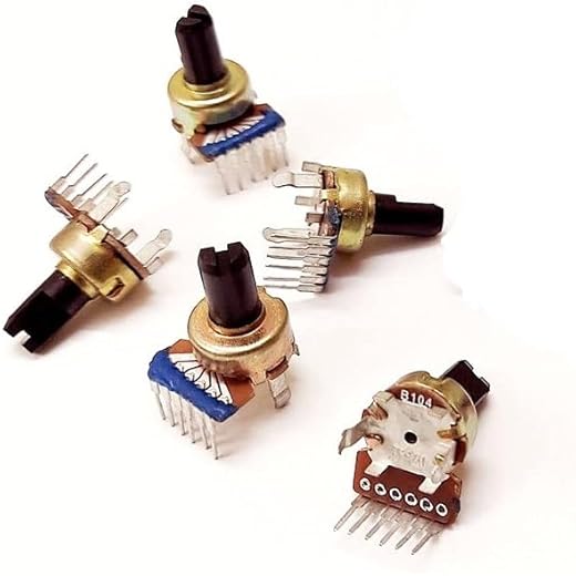 100k Volume Control Potentiometer 6 Pin