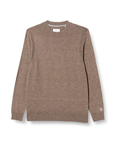 s.Oliver Men's Pullover, Brown, L