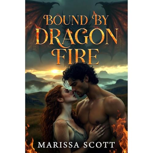 Bound By Dragon Fire Audiolibro Por Marissa Scott arte de portada