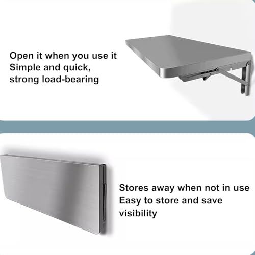 Table en acier inoxydable 304 avec support thermique épais et coins ronds - 4