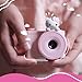 Hello Kitty Mini Kids Digital Camera & Video Camcorder by Kidamento, 32GB Memory Card, USB-C, Adjustable Soft Strap Lanyard, Scavenger Hunt Momento Book - Model A Hello Kitty