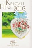 hutschenreuther glasglocke 2018  Hutschenreuther Kristall Glas Herz 2003 Tulpe