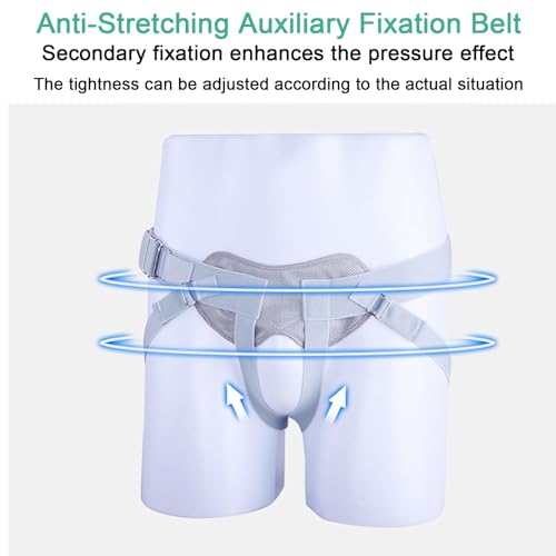 Faja para Hernia Unisex con Almohadillas Removibles, Tela Transpirable miniatura 5