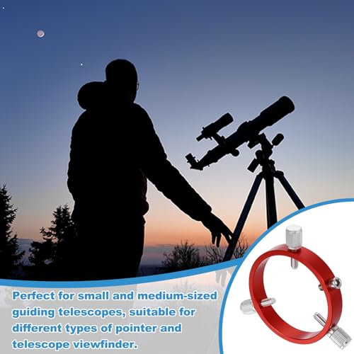 Anillos guía de metal PATIKIL para eliminar flexión en tubos de telescopio 6