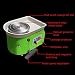 SHIOUCY Ceramics Clay Machine Wheel Diameter 25 cm eléctrica máquina Verde DIY...