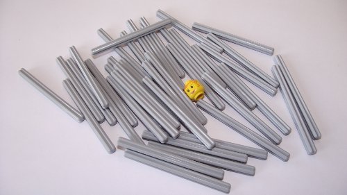 Merci originali LEGO sfuse e contenute in un sacchetto di plastica senza confezione originale ed istruzioni