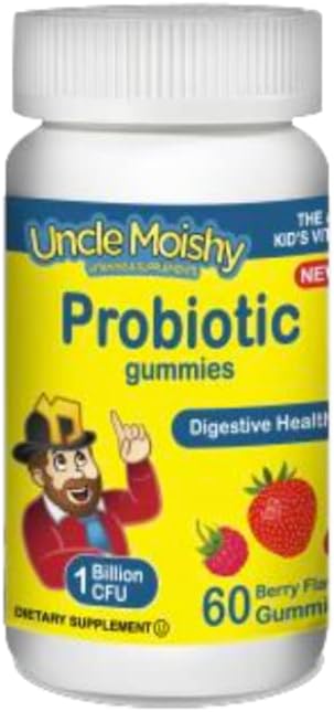 Uncle Moishy Vitaminas Probiótico Infantil