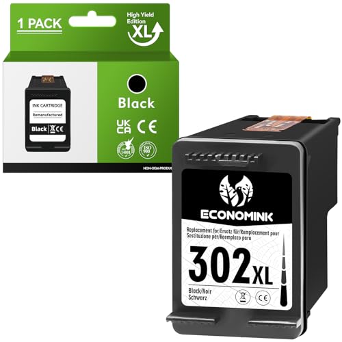 ECOINKO 302 Druckerpatronen XL Multipack – Kompatibel Mit HP, Schwarz & Farbe