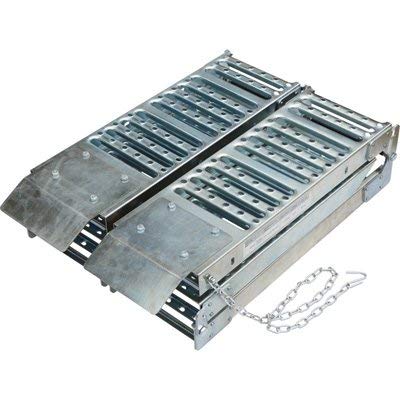 Ultra-Tow Folding Arched Steel Loading Ramp Set - 1,000-Lb. Capacity, 6Ft. L #TOP25