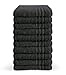 Produktbild Byrklund Handtücher Set Baumwolle, Bad Set Duschtuch 70x140cm 10 Stück Weich, 500g/m², Anthrazit