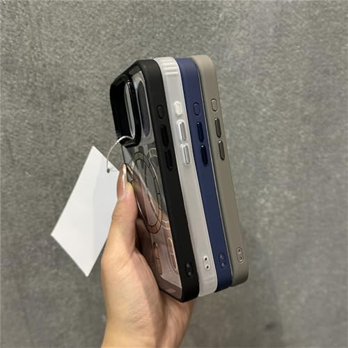 Protection iPhone 13 Pro Max magnétique anti-jaunissement PC dur