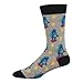 Socksmith Mens Novelty Crew Socks "Flamingo" - Wintergreen