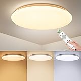 oled oder qled FERNBEDIENUNG&LICHTSCHALTER: Man kann mit Fernbedienung die Helligkeit und den Farbton ändern. Direkt am Lichtschalter kann man zusätzlich zur Fernbedienung den Farbton ändern. Sie können die Farbtemperatur bequem vom Bett oder Sofa aus ferngesteuert einstellen.