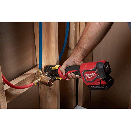 Milwaukee 2674-22P M18 Short Throw Press Tool Kit w/ Viega PureFlow Jaws - Thumbnail 6