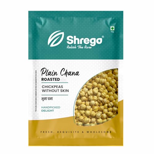 Image of Shrego Roasted Whole Chana (Desi Chickpeas Without Husk) (360 gm) (Pack of 3)
