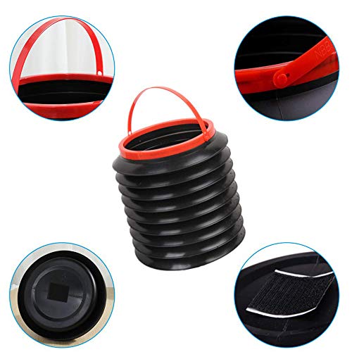 Xkfgcm 2 Pezzi Secchio per Auto Retrattile