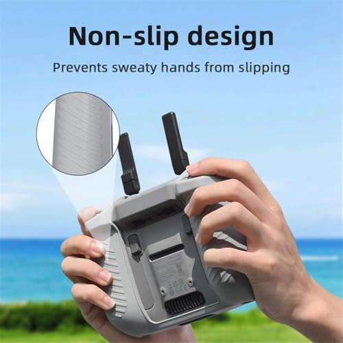 Image of Silicone Case for DJI RC 2 Remote for DJI Lito X1 Avata 360 Mini 5 Pro Flip Air 3S AIR 3 Mini 4 Pro Flip Drone RC 2 Controller Scratch-Proof Protetive Cover Sleeve Quadcopter Accessories (Black)
