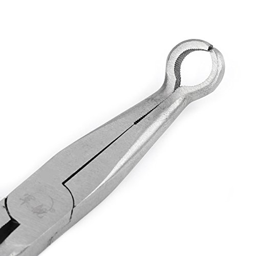 O-Shape Needle Nose Pliers, Akozon Long Pliers 270mm Needle Nose Pliers Extra Long Pliers Tip Craft RepairingTool (O-Form) Long Pliers - Image 3