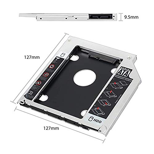 Adaptador M.2 NGFF a SSD 2.5 pulgadas y Bandeja HDD miniatura 6
