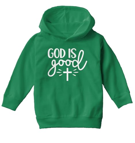 Tcombo God Is Good - Religious Toddler/Youth Fleece Hoodie2