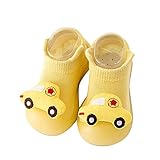 BIISDOST Socken Schuhe Baby KnöChelsocken Neugeborene Atmungsaktive Taufschuhe Born Socken Schuhe Baby MäDchen Socken Baby Hausschuhsocken Kinder Socken Baby 12-18 Monate