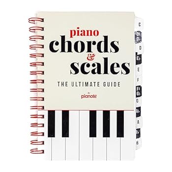 Spiral-bound Piano Chords & Scales: The Ultimate Guide Book