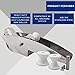 SHENGHUISS 316 Stainless Steel Hinged Self Launching Bow Anchor Roller with pivoting Dual-Roller Anchor Pivoting Head Bow Rollers for Boats A-14LB-33LB