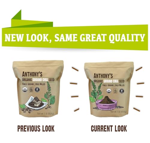 Anthony'S DK-DX7X-0P7D Organic Ground Chia Seed thumb #1