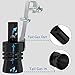 YESHMA Universal Black Universal Turbo Sound Whistle Muffler Pipe Sounder Simulator Tailpipe Noise Sound Enhancer Compatible with Motorcycle, Truck, Cars, Dirt Bike and Scooter(XL 2 Pack)