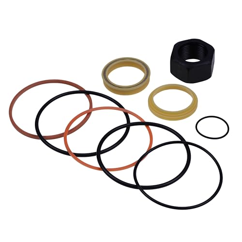 Image of 7135551 6804605 Tilt Hydraulic Cylinder Seal Kit Compatible with Bobcat Skid Steer Loader 630 641 642 643 653 730 731 732 741 742 743 751 753 Bobcat Loader Backhoe Models B100 B250 BL275