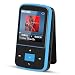 Clip MP3 Player, AGPTEK 16GB Bluetooth MP3 Player with Sweatproof Silicone Case and Sport Armband, Support FM Radio, FM Recording, Bookmark, Expandable up to 128GB