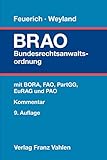 reelsen  Bundesrechtsanwaltsordnung: Berufsordnung, Fachanwaltsordnung, Partnerschaftsgesellschaftsgesetz, Recht für Anwälte aus dem Gebiet der Europäischen Union, Patentanwaltsordnung