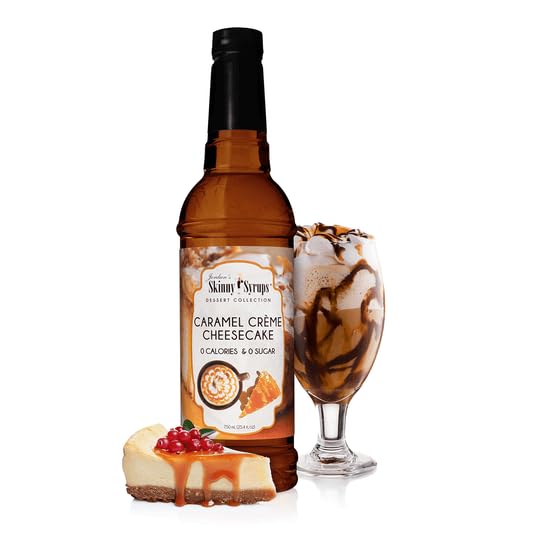 Jordans Skinny 0 Calories | 0 Sugar Caramel Crème Cheesecake Syrups 750mL