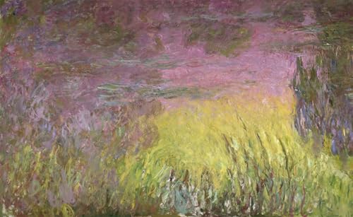 Tableaux Graffiti Art Mural Nymphéas Monet pour transformer un mur vide en 60x90