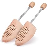 SULPO 1 Paia di Forme Scarpe - Legno e Shield - Anti Pieghe - Shoe Tree - Per Allargare le Scarpe - 43-44
