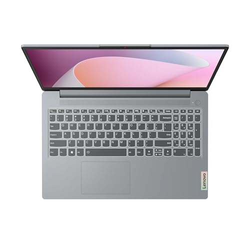 Image of Lenovo IdeaPad Slim 3 15.6 inch FHD Touchscreen Laptop, AMD Ryzen 5 7520U Processor, 32GB DDR5 RAM, 10TB SSD, Windows 11 Home, AMD Radeon 610M, WiFi 6, Bluetooth, Artic Grey with HEX Accessories