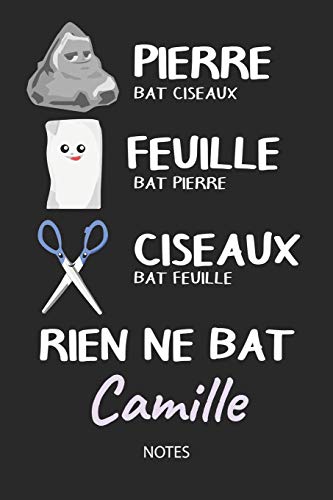 Télécharger Rien ne bat Camille - Notes: Noms Personnalisé Carnet de notes / Journal pour les filles et les fem livre En ligne