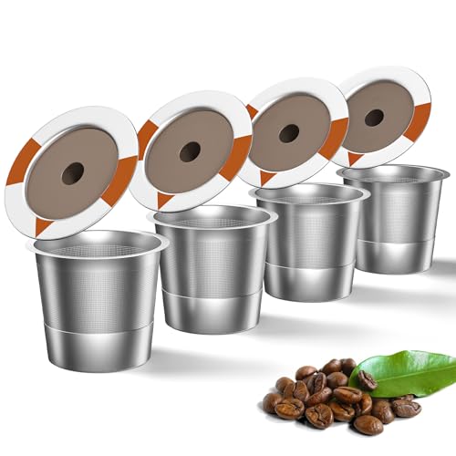 FAQQMCVY Reusable K Cups Coffee Pods for Keurig 1.0 &