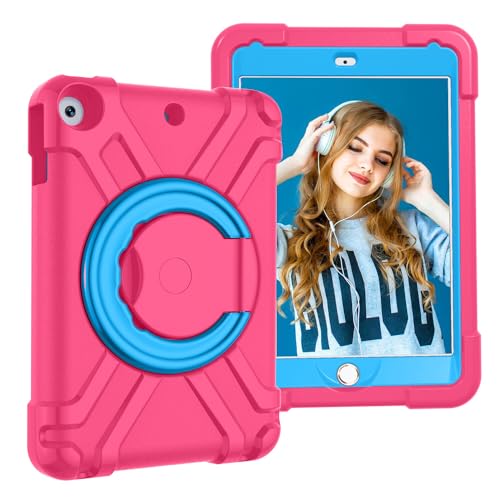 Protection iPad 8 antichoc avec support rotatif 360 en TPU souple