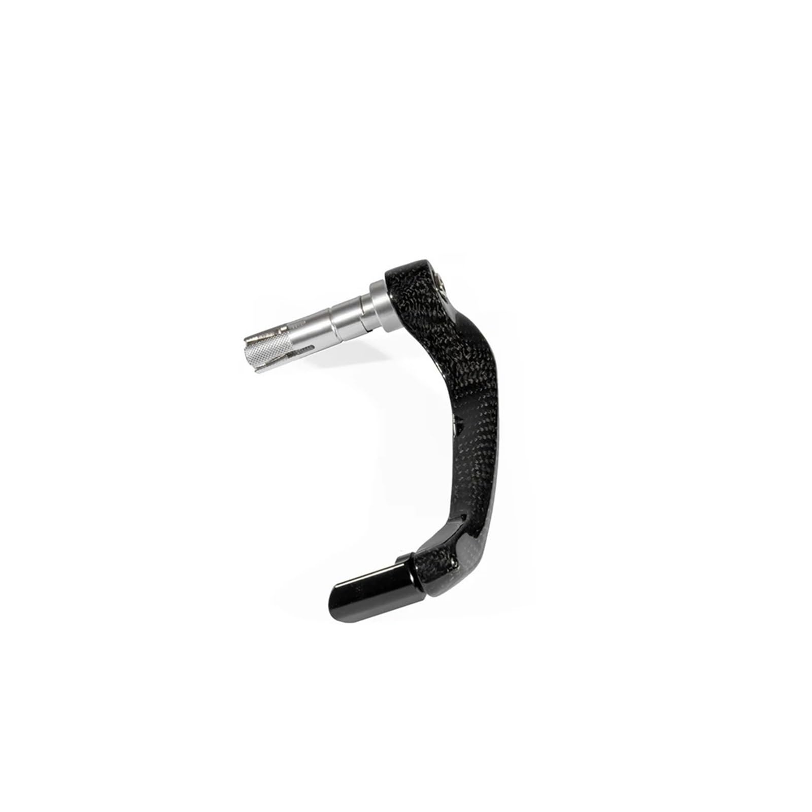Hydbcnp Right Motorcycle Handguards Universal Carbon Fiber Protector Brake Clutch Lever Guard Protector Motorcycle Handlebar Protector(Right)