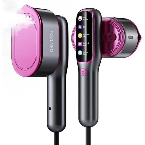 YOZLNFO Travel Steamer for Clothes Portable: 2-in-1 Mini Handheld Garment