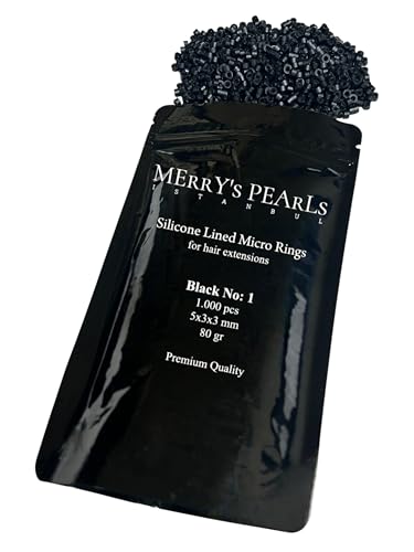 Silicone Lined Micro Rings/Beads/Links for Hair Extensions