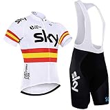 ?Multi Antideslizante? Las cinchas de cintura están equipadas con bandas de gel antideslizantes que mantienen la parte superior de la bicicleta en su lugar durante las actividades de ciclismo de ruta, dobladillo de silicona para evitar resbalones. Los puños de las mangas están diseñados con bandas elásticas altas que evitan que tu bicicleta se resbale en los deportes al aire libre.