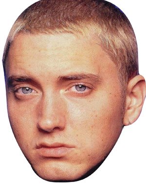FoxyPrinting Celebrity Cardboard Party Face Mask – Perfect Fancy Dress Accessory for Themed Events and Fun Gatherings
