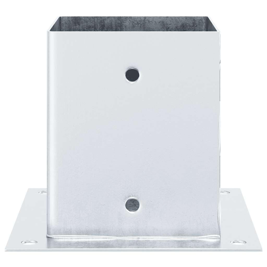 12 szt. wspornik słupków 121 x 121 mm, but słupkowy ze stali ocynkowanej ogniowo, tuleja osadcza do pawilonu, słupków ogrodzeniowych i konstrukcji