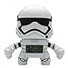 Produktbild BulbBotz Star Wars Sturmtruppler Kinder-Wecker mit Hintergrundbeleuchtung| weiß/schwarz| Kunststoff| 19 cm hoch| LCD-Display| Junge/Mädchen| offiziell