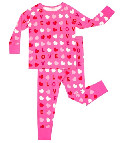 Image of Toddler Boys Girls Clothes Viscose from Bamboo Long Sleeve Top and Pants Clothing Set Soft 2Pcs Kid Outfit