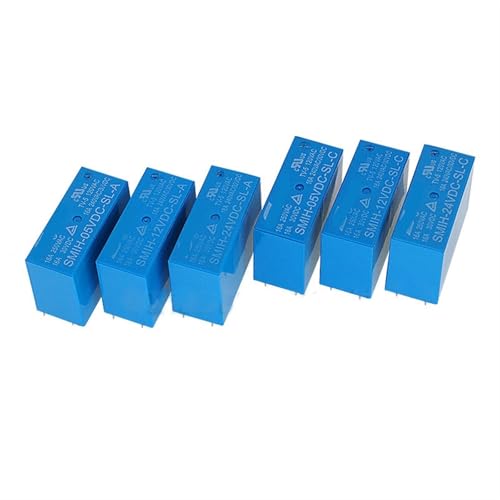 Relais 05VDC 12VDC 24VDC SMIH pour circuits imprimés domestiques
