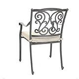 Hanseatisches Im- & Export Contor GmbH Gartenstühle Aluguss 2er-Set - 5